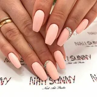 Lovely Peach Color Nails Designs You Must To Try Peach color