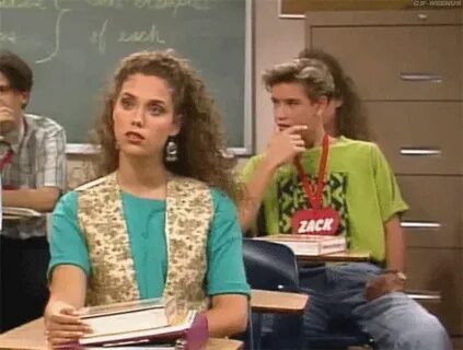 Гифка zack morris спасенные звонком jessie spano гиф картинк