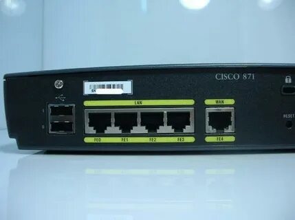 Cisco CISCO871-K9 871 Integrated Services Router Home & Gard