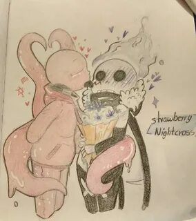 Sanscest roleplay! (and ocs!)* - Strawberry! Nightmare x cro