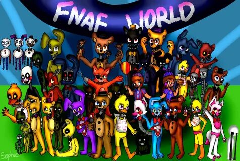 Fnaf Wallpaper Fnaf World : The first fnaf world pack! - Ser