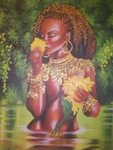 Oshun by Claudia Krindges Black love art, Black girl art, Af
