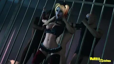 Batman (series) Harley Quinn Areolae 3d - Lewd.ninja