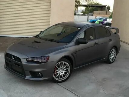 Apex Customs Plastidipped Mitsubishi Evo Dip Your Car Plasti