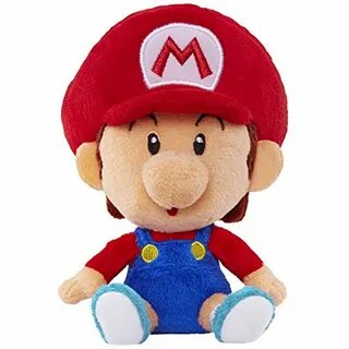 World of Nintendo Baby Mario Plush from Mario Bros Universe 
