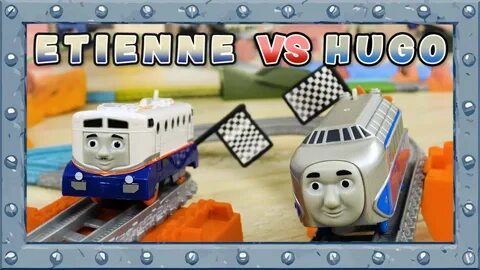 Etienne vs Hugo! Incredible trials! TrackMaster Thomas and F