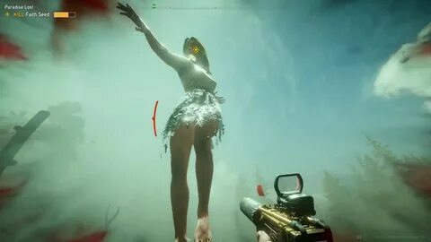 Far Cry 5-Faith Seed Up Skirt Bliss(Bonus panty shots) - You