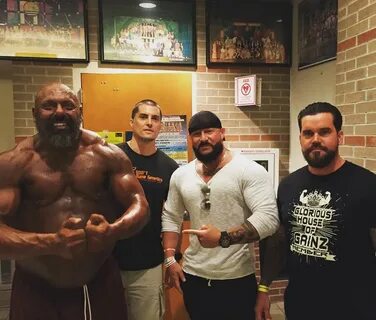 Big Lenny after competing in the Ruby Classic right after co