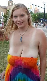 Big Boobs Braless Dress, free sex galleries floppy saggy puffy nipples bral...