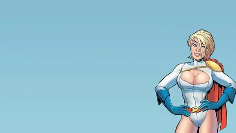 General 1920x1080 DC Comics Power Girl women boobs big boobs hands on hips ...