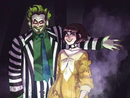 valiente arpía Beetlejuice fan art, Beetlejuice cartoon, Bee