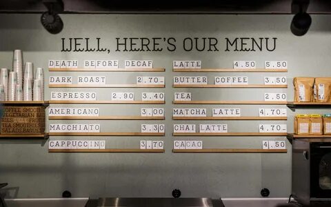 The Very Best Menu Board Designs - BP&O