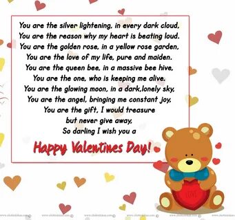 Valentines Poems For Him; For Your Boyfriend or Husband-Poem