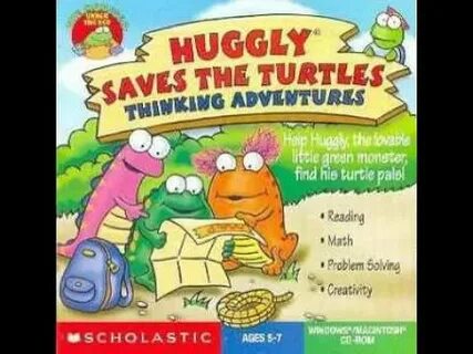 Huggly Saves the Turtles - Thinking Adventures (2000, PC gam