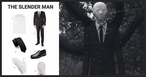 Dress like The Slender Man Costume Halloween and Cosplay Gui