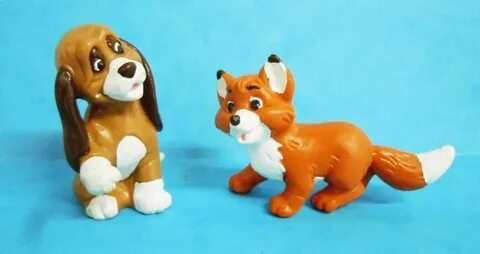 The Fox and the Hound - Bully PVC figure - Copper the dog & 
