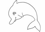 dibujos para colorear - Buscar con Google Delfines para colo