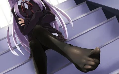 anime Girls, Stockings, Otoba sama Ni Wa Sakaraenai Wallpape