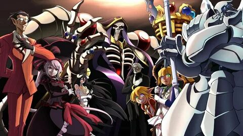 Overlord ( All the main characters ) Anime movies, Anime wal