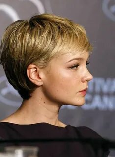 Carey Mulligan Short Haircuts Hairstyles #cuteshorthairstyle