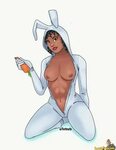 Bunny Brawler showing tits ❤ * Fortnite Porn