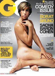 Sacha Baron Cohen’s Nude GQ Cover Tribute To Jennifer Anisto