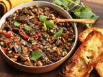 Рецепт капонаты из сицилийского баклажана и кедрового ореха