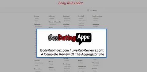 Body Rub Index: The Stale Classified Massage Girl Ads Aggreg