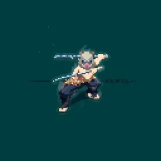 TJ Austria - Demon Slayer Pixel Art