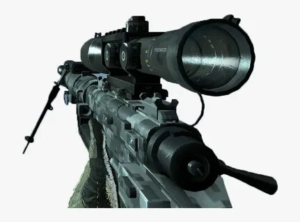 Mlg Sniper Png - Mw2 Intervention Png, Transparent Png , Tra