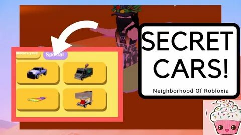 ROBLOX How To Unlock ALL Secret Spots AND Cars! Neighborhood