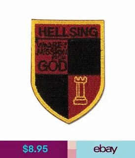 Legit** Hellsing Ultimate Emblem Logo Symbol Iron On Authent