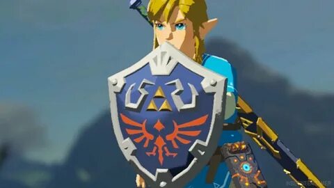 LINK GETS THE HYLIAN SHIELD! The Legend of Zelda: Breath of 
