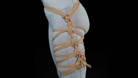 Bones & Ropes' Leg Tie Shibari Study