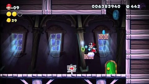 Frosted Glacier - Swaying Ghost House New Super Mario Bros W