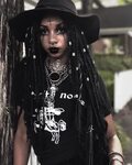 Black Goths Instagram:@Vampology Afro punk fashion, Afro got