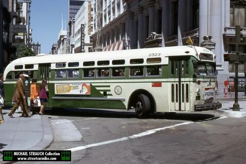 San Francisco Municipal Railway Mack C-49-DT Buses @ streetc