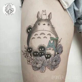 Totoro tattoo Ghibli tattoo, Studio ghibli tattoo, Cute tattoos