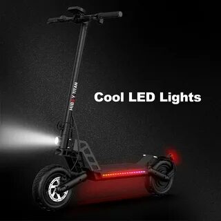 HiBoy Titan Electric Scooter 10'' Tires 800W Motor 48V 12.5Ah Bat...