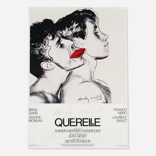 568: ANDY WARHOL, Querelle posters, set of three Mass Modern