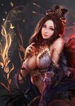 china, Yuxiang Chen Fantasy girl, Fantasy women, Sexy art
