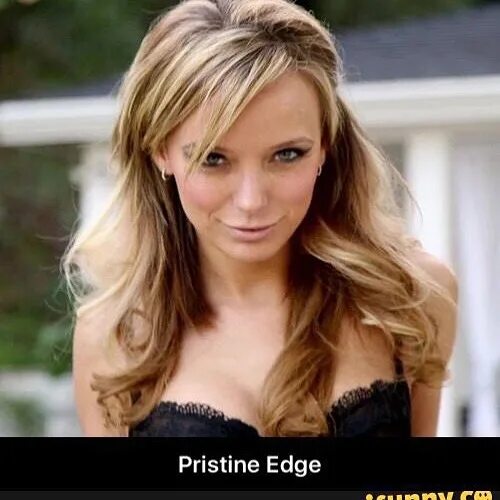 May be an image of 1 person and text that says 'Pristine Edge'. 