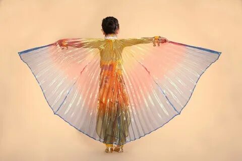 Kids Egypt Isis child Belly Dance Wings Children Dance Wing 