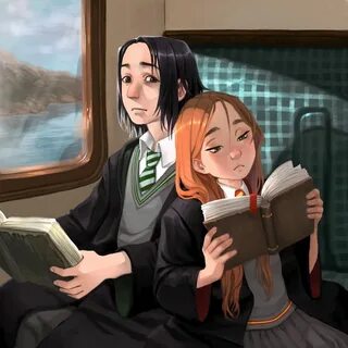 Snape And Lily Fan Art - Wallpaper Crypto