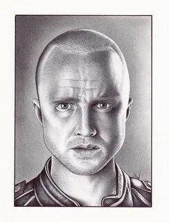 Jesse Pinkman Drawing by Jamie Warkentin Fine Art America