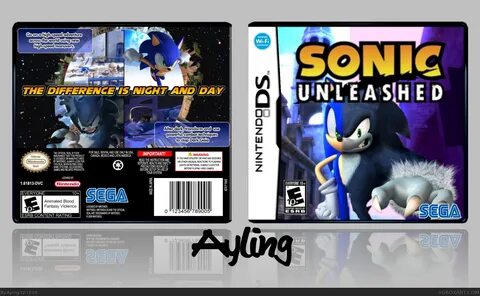 Sonic Unleashed Nintendo DS Box Art Cover by Ayling