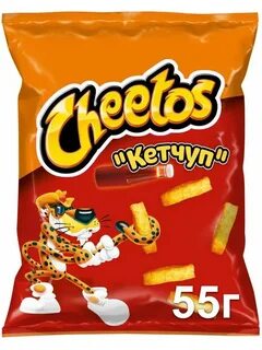 Снеки Cheetos(Читос) Кетчуп, кукурузные, 55гр х 24шт CHEETOS