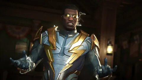 Injustice 2 - Black Lightning VS Black Adam - YouTube