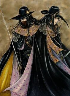 Hallowie (Hal) - Vampire Hunter D Fan Art: The Twins