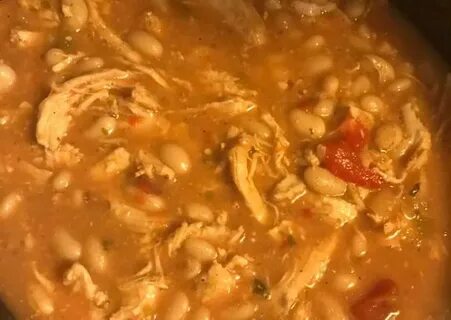 White Chicken Chili (only 5 ingredients) Recipe by doctorwho